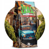 Boabe de cafea prăjite Italiana Bellagio 1kg | 80% Arabica și 20% Robusta | cu note de nuci și ciocolată neagră | proaspăt prăjită, aciditate scăzută | pentru aparate de cafea | Blue Orca Coffee