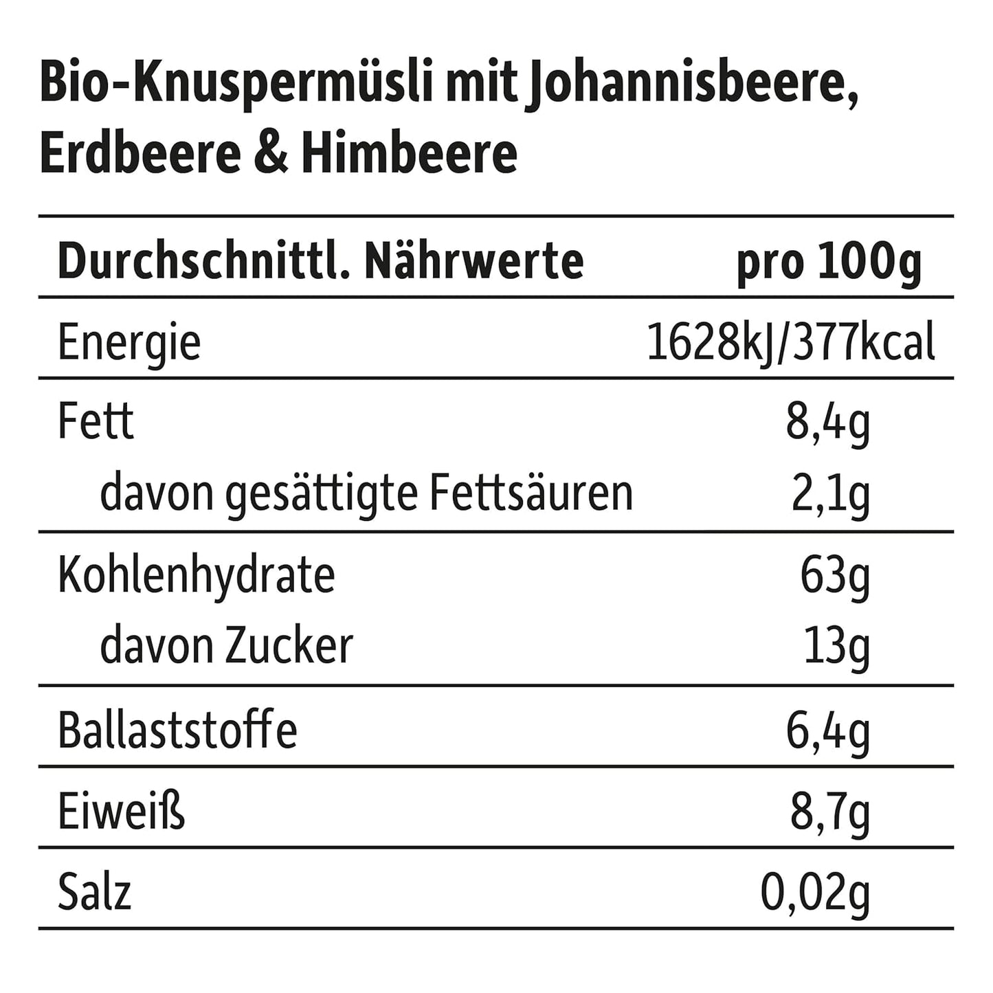 FRECHE FREUNDE Muesli organic pentru micul dejun, mix crocant de muesli cu fructe de pădure Edda's, pentru școlari, cu căpșuni liofilizate, vegan, pachet de 6 (6 x 280g)