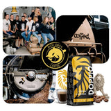 Doppio Crema & Aroma 1KG | Boabe de cafea 80% Arabica și 20% Robusta | cu note de cacao, nuci și caramel | Prăjire proaspătă și medie, aciditate scăzută | pentru espresso | Blue Orca Coffee