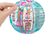 LOL Surprise! Unicorns Tots - Include 1 păpușă cu corp transparent și efect de lampă lava, ambalaj blindat, 8 păpuși de colecție, cu 2 amestecuri colorate, pentru copii cu vârsta de 4 ani și peste
