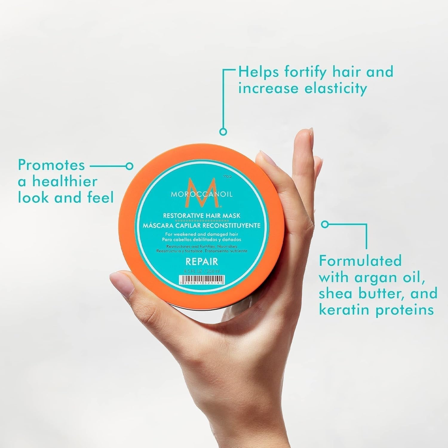 Mască de întărire a părului Moroccanoil Masca de par Naty Shop