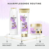 Pantene Pro-V Silky & Glowing Hair Rescue mască intensivă de păr cu Biotină și Keratin Reconstruct 300ml. Ajută la repararea părului uscat, deteriorat sau evidențiat Masca de par Naty Shop