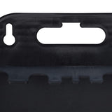 Suport furtun Relaxdays, suport furtun montat pe perete din plastic, dispozitiv de agățare pentru furtun de grădină, înălțime 14 x 24 x 16 cm, negru