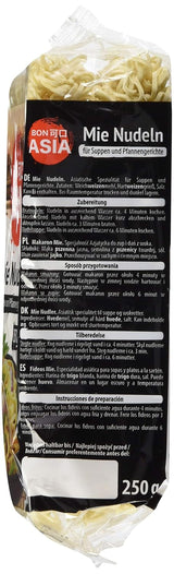 BONASIA Mie Nudel, ohne Ei, 250 g