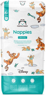 Marcă Amazon: Scutece Mama Bear Disney Ultra Dry, mărimea 3 (4-9 kg) - Cutie lunară, alb, 172 bucăți (2 pachete a câte 86)
