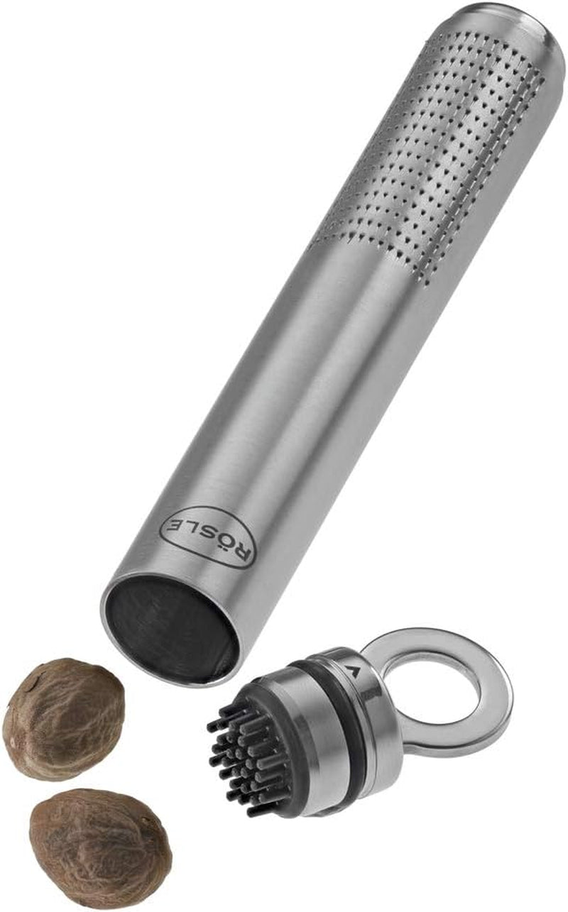 RÖSLE Râșniță pentru nucșoară, oțel inoxidabil 18/10 Peeler Naty Shop