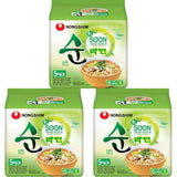 Nong Shim - Instant Cup Nudeln Suppe Soon Veggie - Multipack (12 X 67 GR)