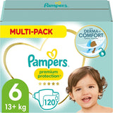 Pampers Premium Protection Mărimea 5, 152 scutece, 11 kg-16 kg, protecția noastră numărul 1 împotriva pielii și scurgerilor