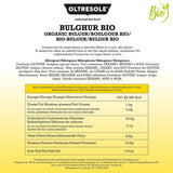 Bulgur italian organic 5 kg, grâu integral, grâu dur, grâu crăpat, ideal pentru prepararea tabbouleh și a mâncărurilor orientale, format practic