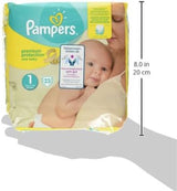 Scutece Pampers Premium Protection New Baby, mărimea 1 (nou-născut), 22 bucăți