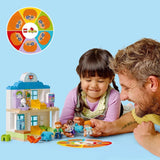 LEGO DUPLO Town Prima vizită la doctor, jucărie de construcție, set de joacă pentru a promova abilitățile motorii fine, cadou pentru copiii mici de la 2 ani, jucărie educativă, joc de rol în spital 10449 Seturi de constructie Besuche den LEGO-Store