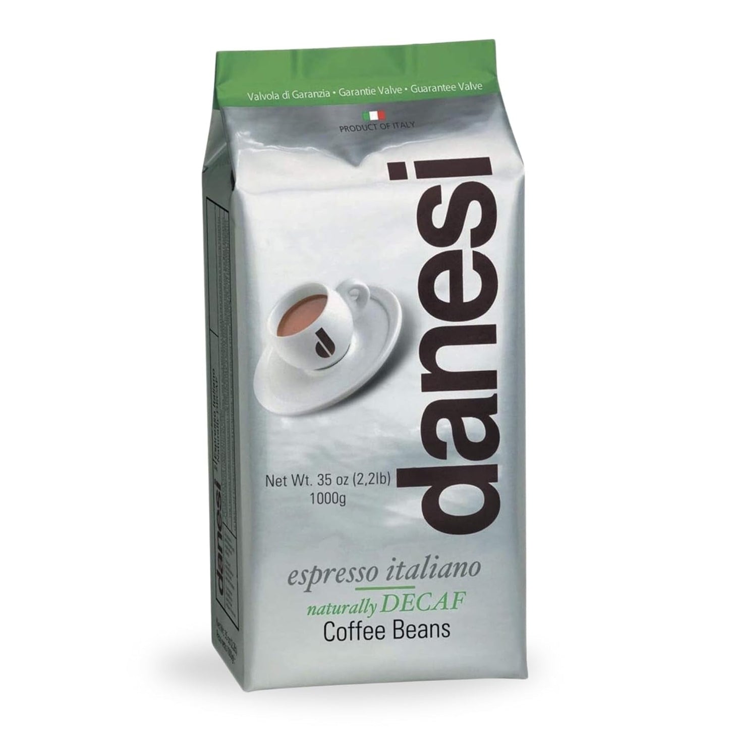 Danesi Decafeinato (Decofeinizat), Fasole, 1 Pachet (1 x 1 kg)