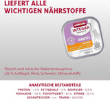 animonda INTEGRA PROTECT Diabetes cu Păsări de Curte (16 x 100 g), hrană umedă pentru pisici diabetice, hrană dietetică pentru pisici diabetice, hrană umedă fără zahăr