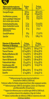 Cereale NESTLÉ Duo, cereale cu ciocolată brună și albă și cereale integrale (1 x 325 g)
