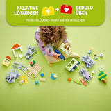LEGO DUPLO Town Interactive Adventure Train, Playset cu lumini și sunete pentru jocuri de rol, permite copiilor de la 2 ani să construiască șine, jucărie educativă pentru preșcolari 10427 Seturi de constructie Besuche den LEGO-Store