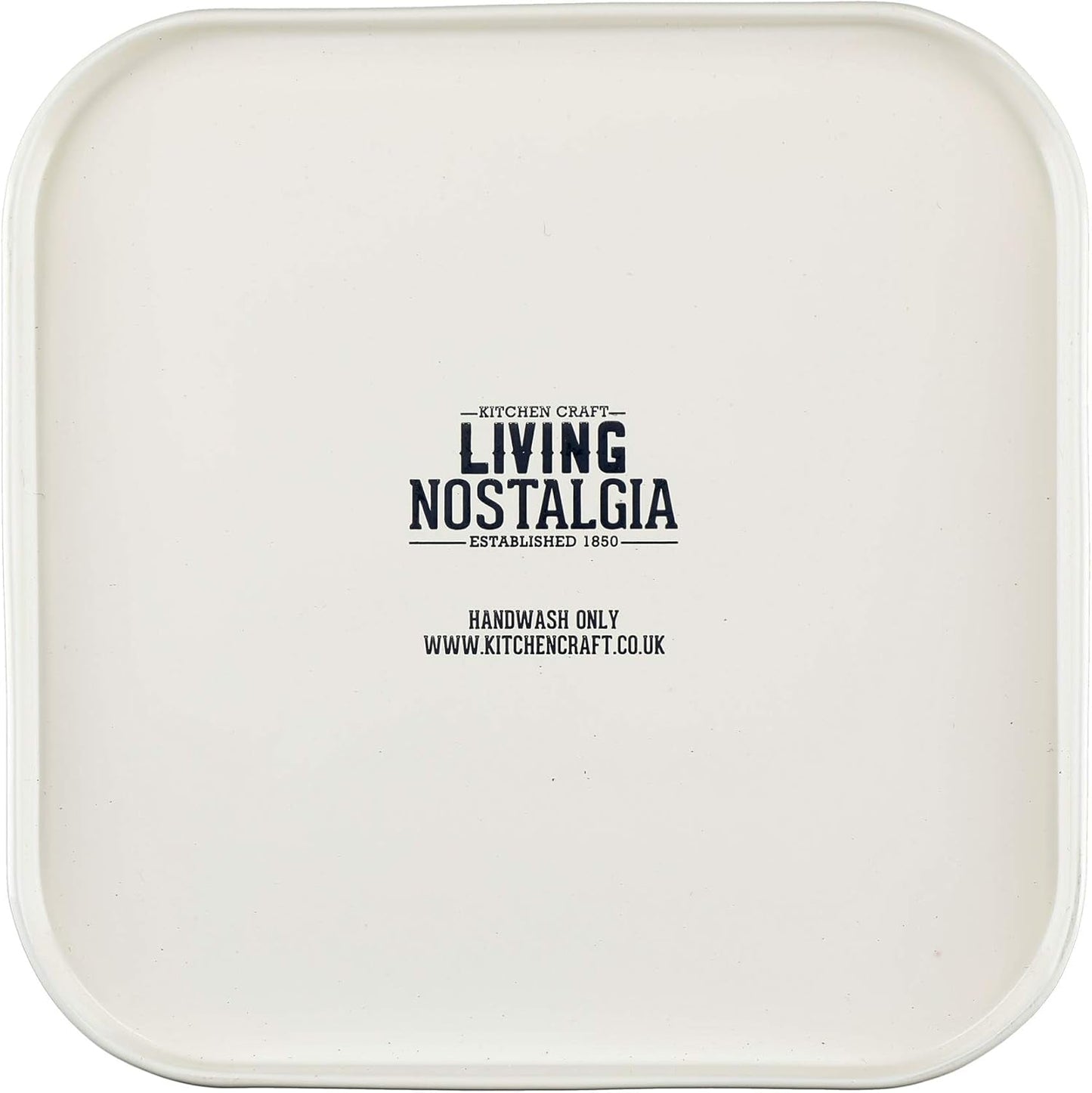 KitchenCraft Living Nostalgia set de 3 borcane de depozitare pentru ceai, zahăr și cafea, în cutie cadou, oțel, Antique Cream , 11 cm x 11 cm x 17 cm, Vintage Blue Cutii depozitare alimente Naty Shop