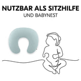 Pernă de alăptare Hauck pentru bebeluși cu umplutură Accesorii Hrana si Alaptare Bebe Naty Shop