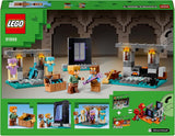 LEGO Minecraft The Armoury, set de jocuri cu figuri de eroi, arme de jucărie și figura Alex, jucărie de acțiune pentru băieți și fete, cadou pentru gameri și copii de la 7 ani 21252 Seturi de constructie Besuche den LEGO-Store