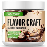 Pudră cu aromă Biscuit Chessecake cu foarte multe bucăți - 250 grame Arome Naty Shop Hazelnut Sandwich