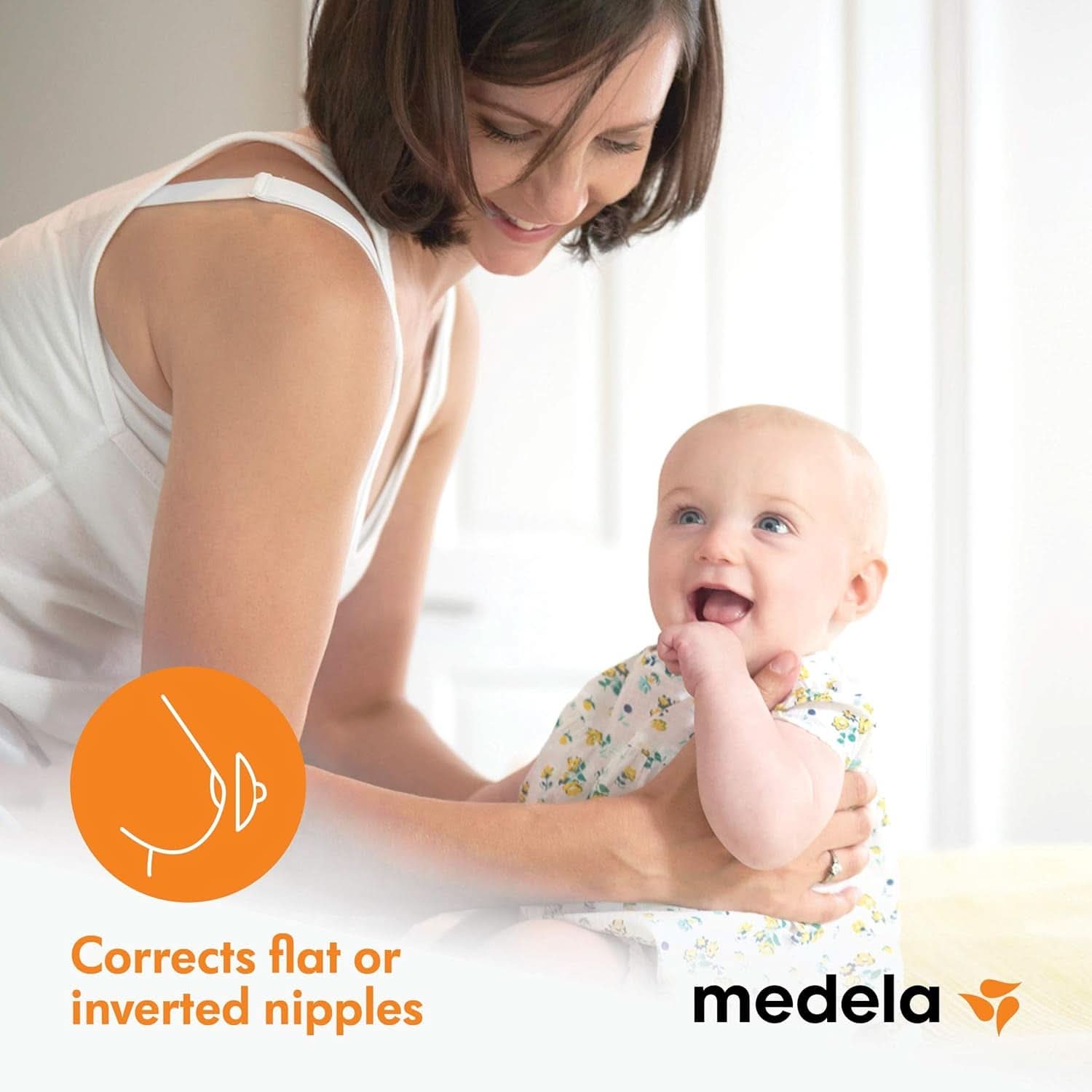 Modelator de mameloane Medela - Fara BPA - Marime unica Accesorii Hrana si Alaptare Bebe Naty Shop