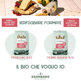 Paste organice Trivelline N.47 - 500g cu făină de spelta, făină de linte și făină de quinoa – Bogate în proteine, sursă de fibre și proteine