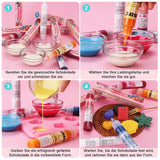 Colorant alimentar liposolubil - 30 ml colorant alimentar concentrat pe bază de ulei pentru ciocolată, set de coloranți alimentari pentru decorarea torturilor, fondant, cremă de unt, copt, meșteșuguri (albastru marin)