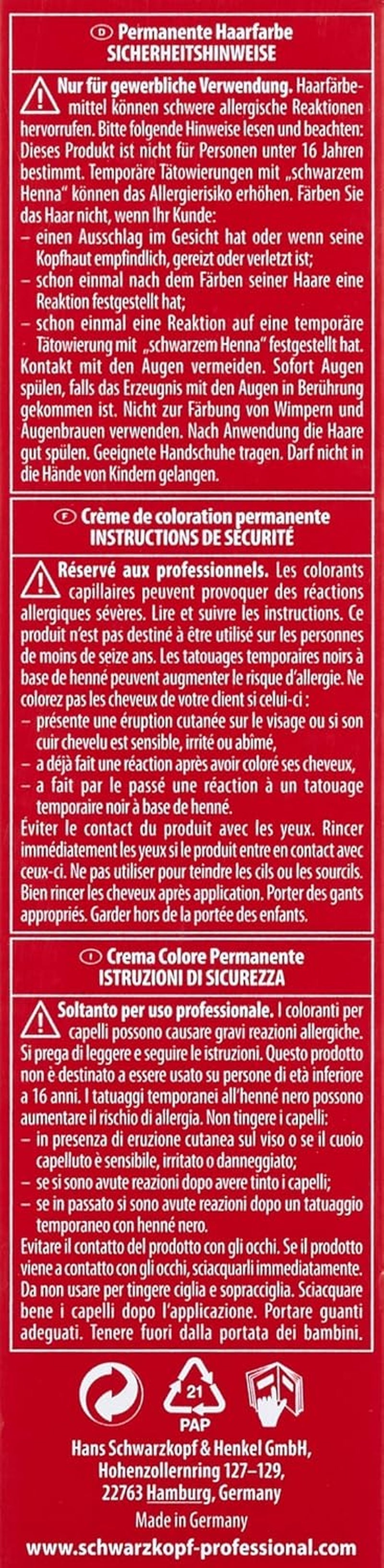 Schwarzkopf IGORA Royal Premium Hair Colour 9-4 bej blond extra deschis, 1 pachet (1 x 60 g) Vopsea pentru par Naty Shop