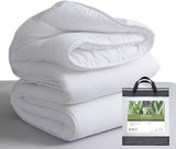 Tural - Plapumă 150 X 220 cm cu tratament Aloe Vera, umplere cu fibre 300 G/M², moale, respirabilă, certificată Oeko-Tex (alb, pat 90 cm) Plapumi si pilote Naty Shop 220X220