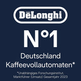 De'Longhi Magnifica Evo Next - Perfetto Espressor complet automat cu spumator de lapte LatteCrema, 13 băuturi cu o singură atingere, aparat de cafea și cappuccino, ecran tactil color, titan (ECAM312.80.TB)
