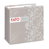 Fato - Șervețele din hârtie uscată, airlaid, efect textil, pachet cu 50 de șervețele, format 40X40 pliate în 4, Tropicana Decor
