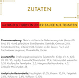 Hrană umedă pentru pisici Gourmet Gold Délicatesse en Sauce cu vită și pui, pachet de 12 (12 x 85g)