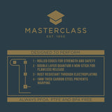 Masterclass Tiefes Muffinblech/Yorkshire Puddingform, 6-Loch-Form Mit PTFE-, PFOA- Und Bpa-Freier Antihaftbeschichtung, Robuster 1 Mm Kohlenstoffstahl, Grau, 35 X 26 Cm Matrite si tavi pentru copt Naty Shop