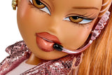 BRATZ Pop Starz Yasmin – Păpușă la modă cu talisman de colecție, ținută și accesorii muzicale