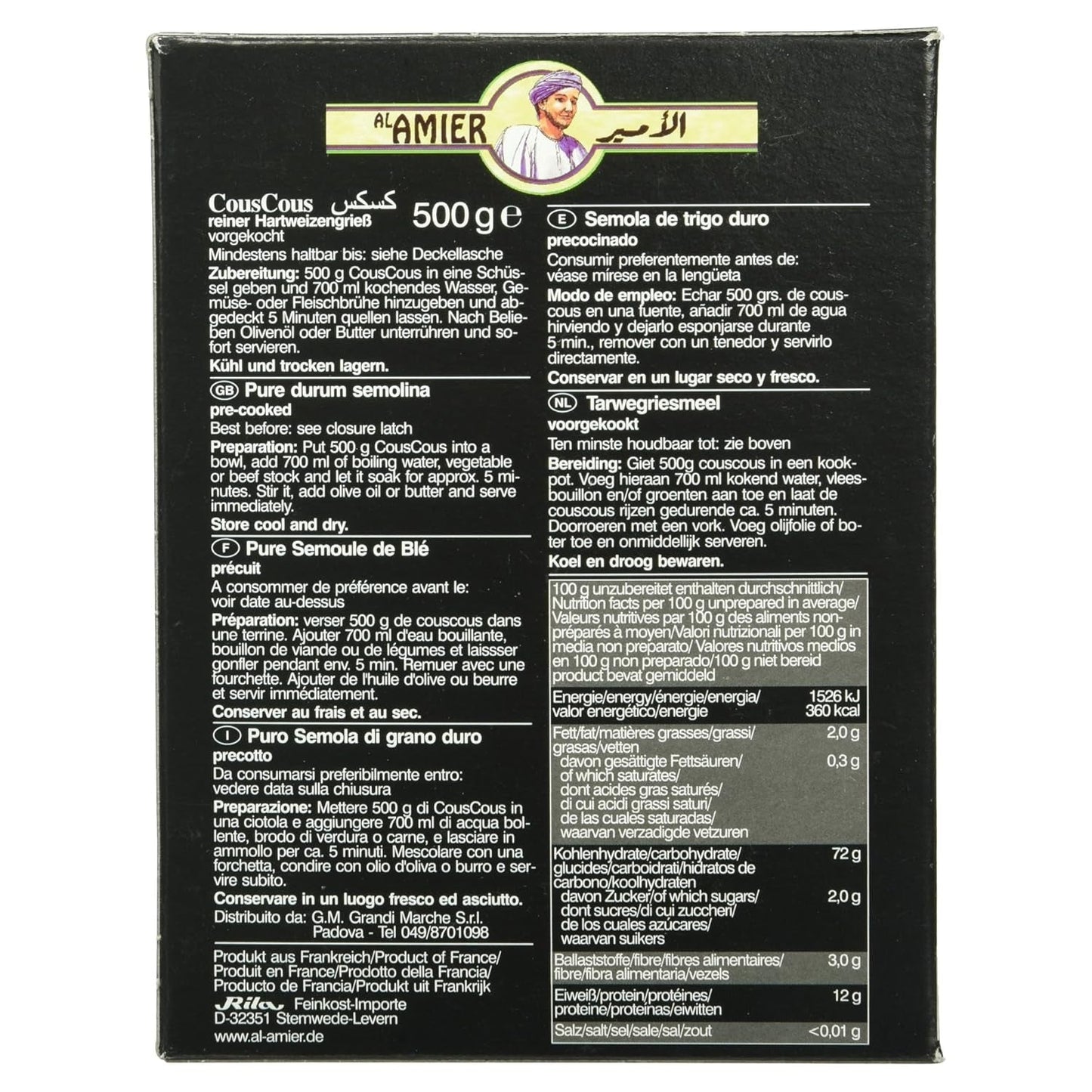 Cuscus 500g