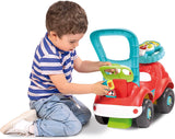 Clementoni - 17747 - Nicolò Go Go 3 în 1 - Mașină de echitație, vorbitor electronic de învățare, primii pași, lumini și sunete, joc pentru copii de 1 an - Made in Italy Jucarii Bebe Naty Shop