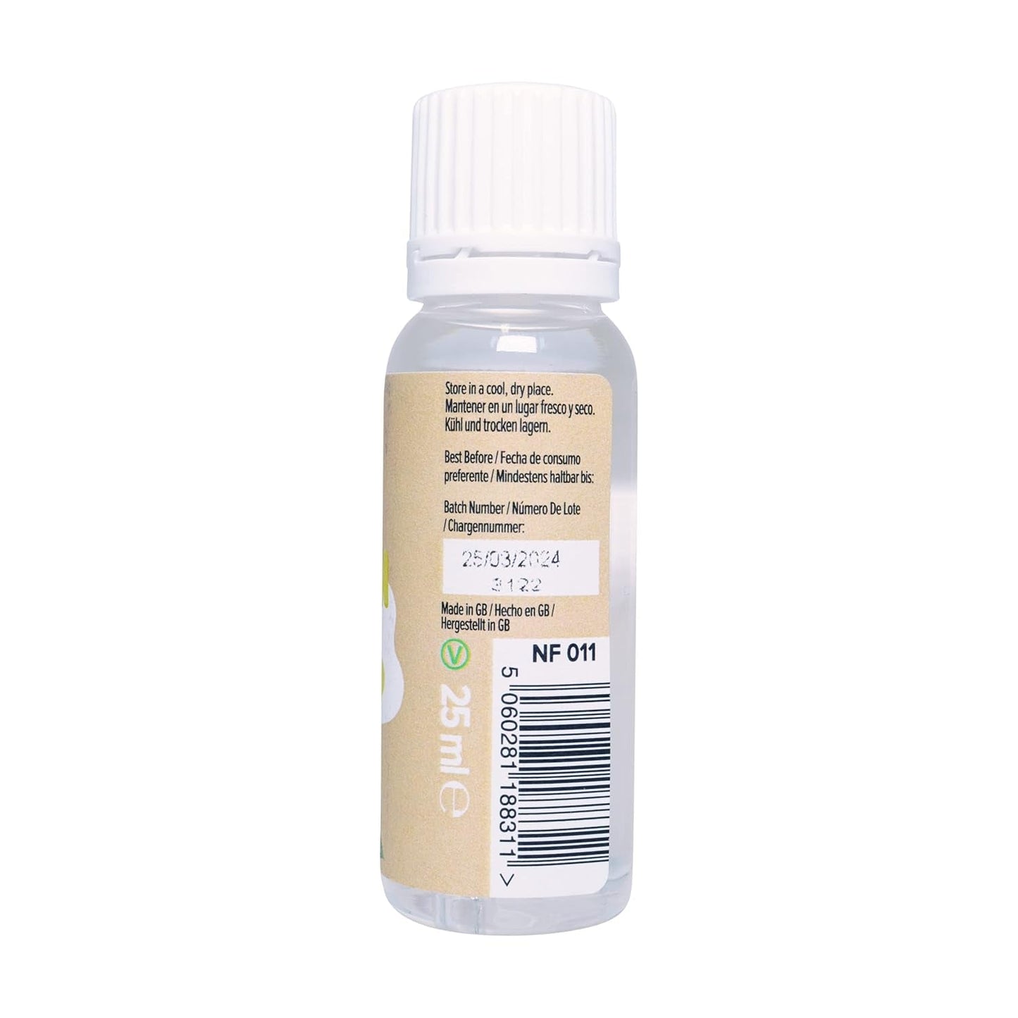 Aroma de lămâie naturală 100%, 25 ml (pachet cu 2) Indulcitori Naty Shop