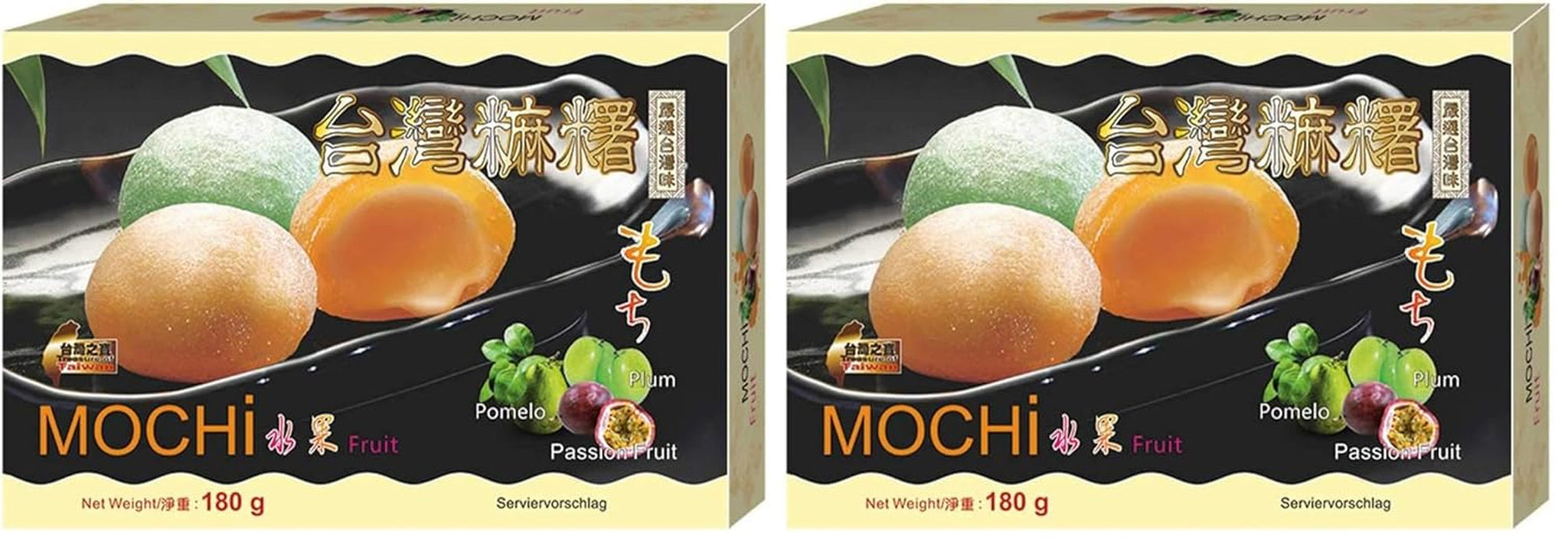 Mochi, mix de fructe, 1 x 180 g