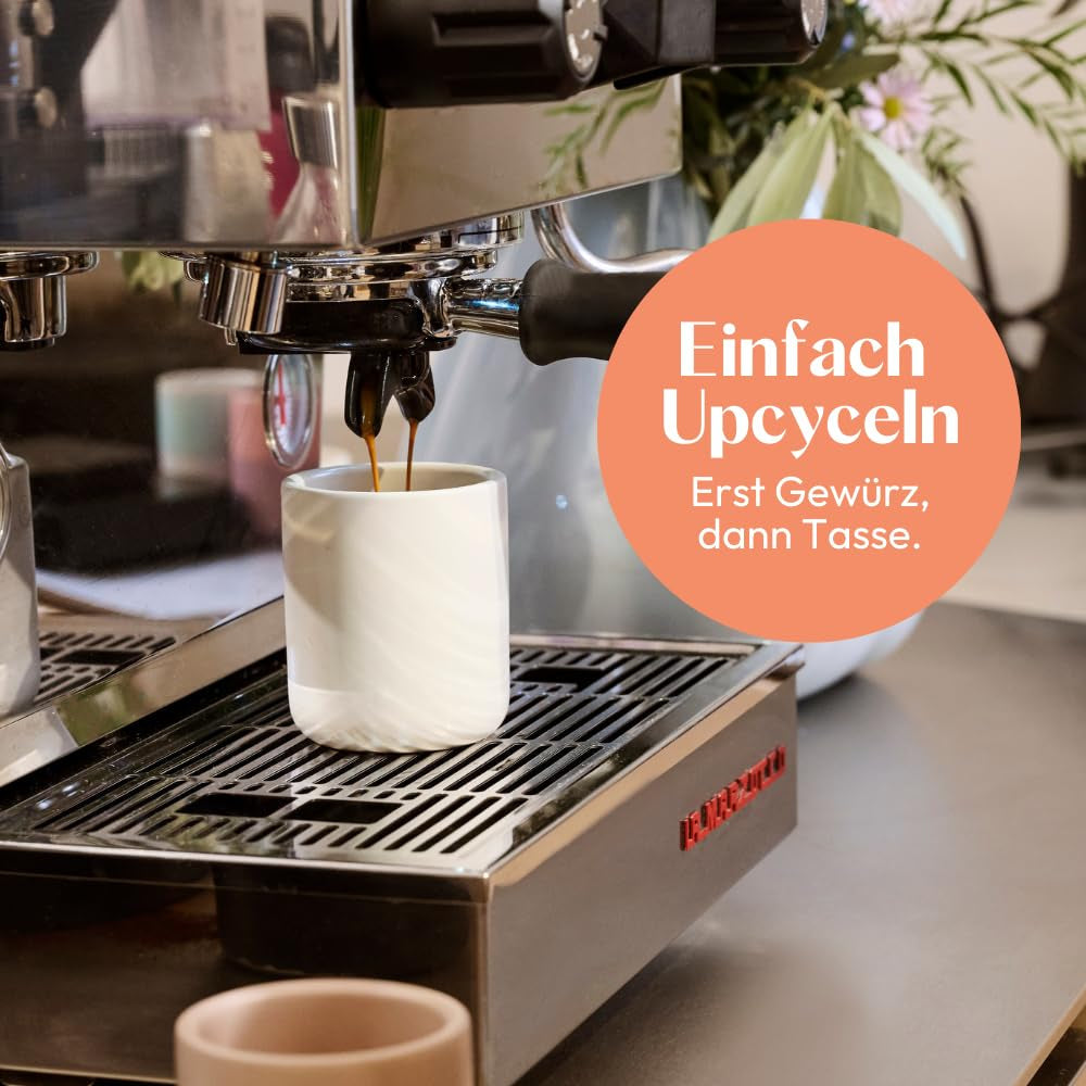 Potluck | Zimt Zauber | Würzmischung im Keramiktopf | 90g | Vegan, glutenfrei und mit natürlichen Inhaltsstoffen