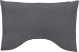 Traumnacht Exklusiv pernă de dormit specială cu spumă visco-elastică, 40 X 60 cm, gri, certificată Oeko-Tex, produsă în conformitate cu standardul de calitate german Perne standard Naty Shop Gri 1 bucată (1 pachet)