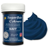 Pastă de colorant alimentar Sugarflair Grafit, colorant alimentar spectral concentrat pentru cremă de unt, pastă de zahăr, glazură, mixuri pentru prăjituri, macarons și multe altele! - 25g