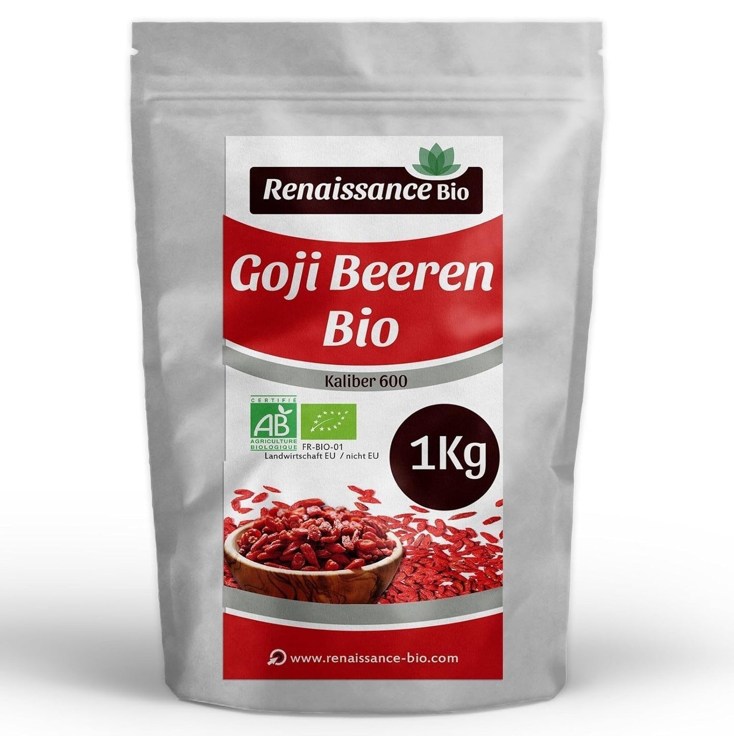 Boabe goji organice 1kg Produse deshidratate Naty Shop Titlu implicit