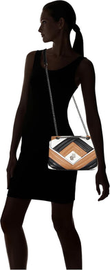 BOSS Evelyn Shoul. Bag-IC Geantă de umăr pentru femei, bej mediu261 Genti Femei Naty Shop
