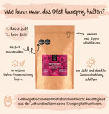 BRIX Zmeură uscată | Zmeură naturală, liofilizată 85 g | Premiul Great Taste pentru fructe uscate | Fără OMG, fără gluten, vegan, vitamine conservate Produse deshidratate Naty Shop