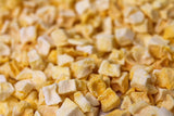 Bucăți de mango liofilizat 100g - Fructe liofilizate - Fructe uscate liofilizate - Mango uscat - Perfect pentru gustări, coacere, muesli, smoothie-uri și deserturi Produse deshidratate Naty Shop