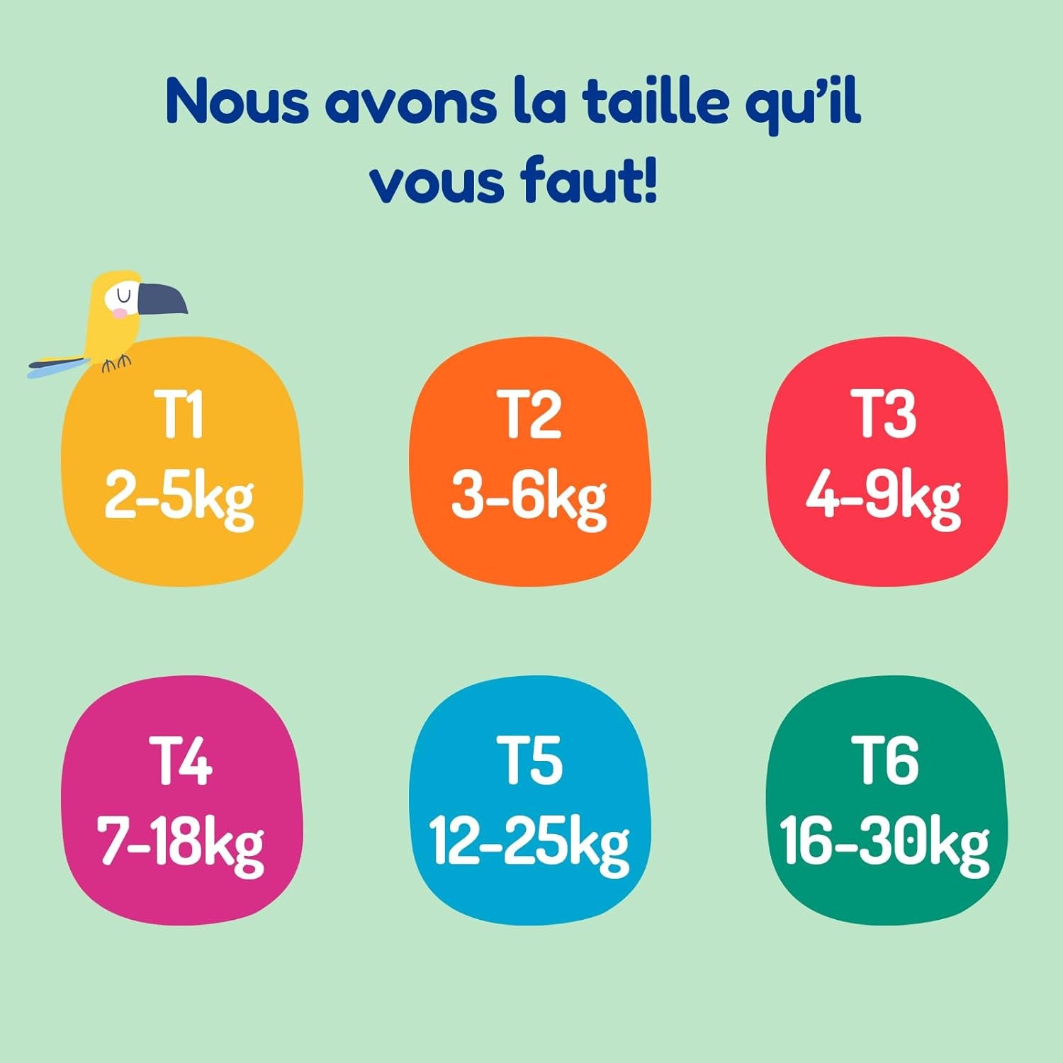 - Windeln Größe 4+ 9-20 kg – Ökologische Babywindeln – natürliche Babypflege, hypoallergen, ohne Parfüm und auslaufsicher – hergestellt in Frankreich – 126 Einwegwindeln – 1 Monat