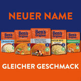 Orez Basmati original Ben's, fierbere în pungă timp de 10 minute, 6 pachete (6 x 1 kg)