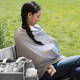 Chicco - Boppy Infinity eșarfă de îngrijire 17 Cm gri Accesorii Hrana si Alaptare Bebe Naty Shop