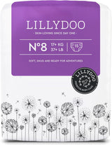 Scutece pentru bebeluși LILLYDOO prietenoase cu pielea - Mărimea 3 (6-10 kg), 29 de bucăți, protecție fiabilă împotriva scurgerilor, moi, fără parfum și fără loțiune pentru pielea sensibilă, testate dermatologic
