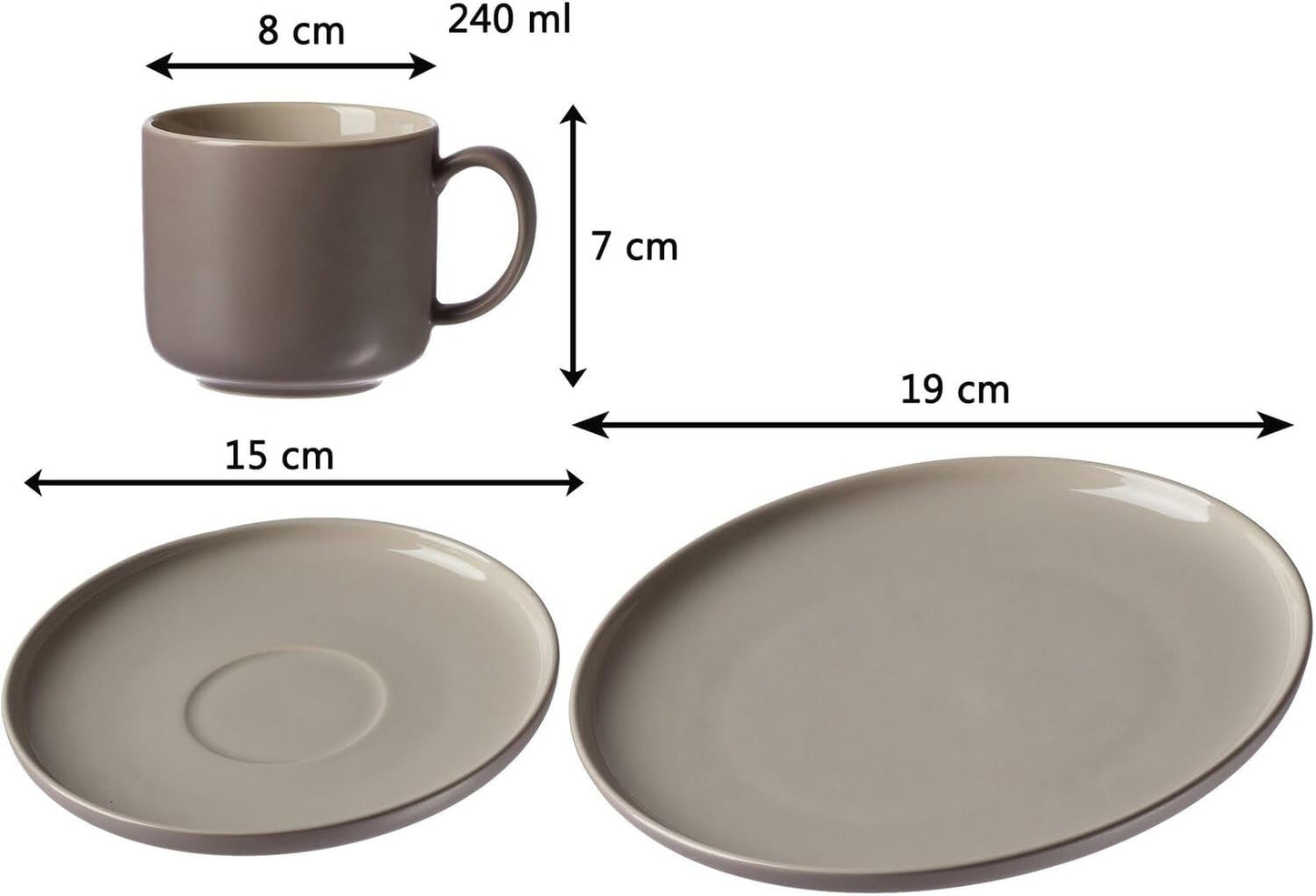 Serviciu de cafea Ritzenhoff & Breker Jasper | 12 piese
