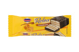KuchenMeister Relax Cocoa Cake Bar 32g | Pandișpan cu gust de ciocolată | Umplutură delicată cu cremă de cacao | Ciocolată neagră crocantă | Gustare perfectă între mese | 1 x baton 32g